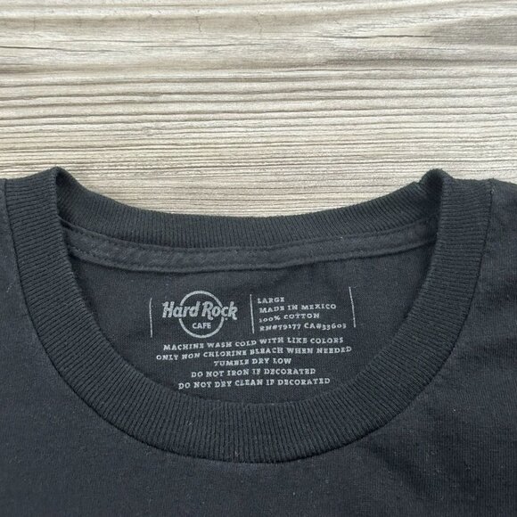 Vintage Y2K Hard Rock Cafe Miami Affliction Style Cyber Grunge T Shirt - Picture 4 of 4